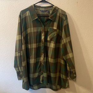 Isaac Mizrahi flannel size 20W